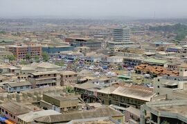 Central Accra from above 002