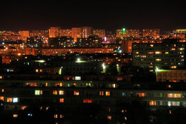 Aktau Panorama at Night 2