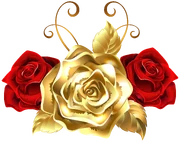 Gold red roses.png