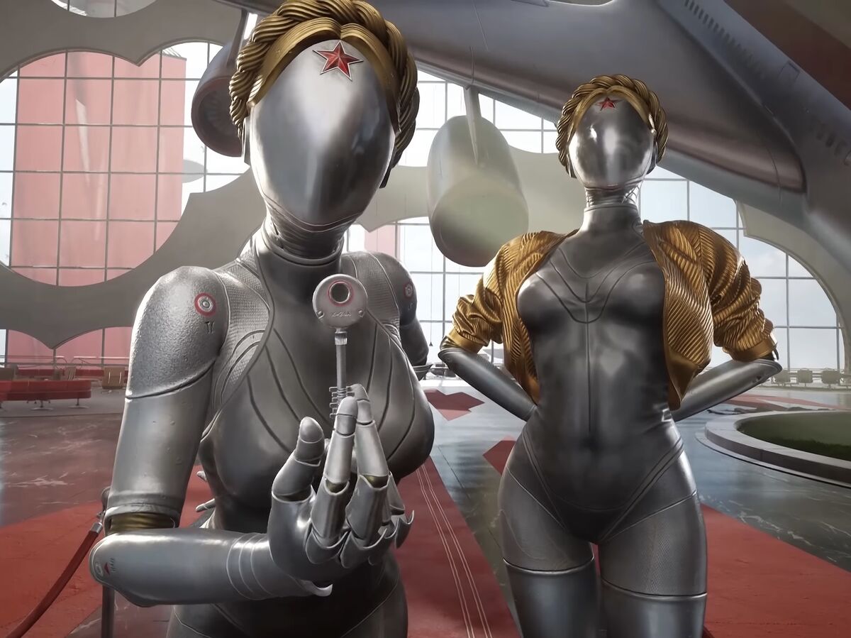 Atomic Heart: Robot Twins and the Perverted Fridge [sub in english