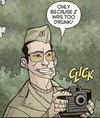 Simmons as he appears in Atomic Robo #1