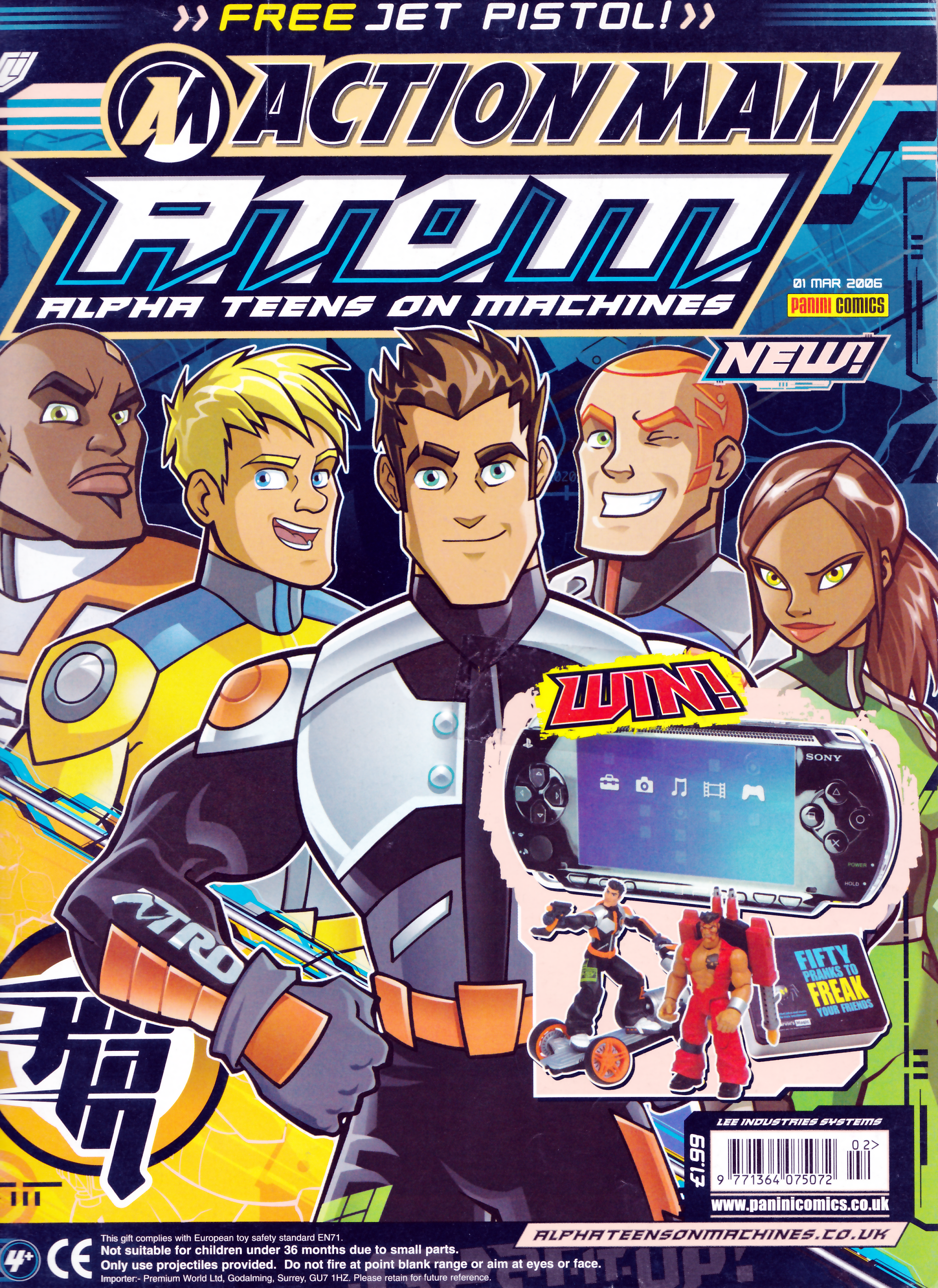 Atom action man sale