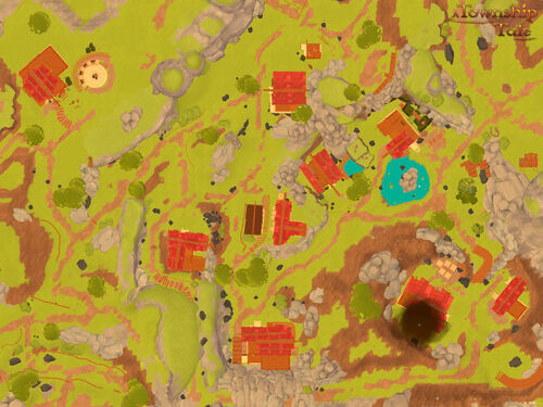 ATT Town Area Aerial Map