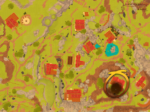 ATT Town Area Aerial Map - Smithy Circled