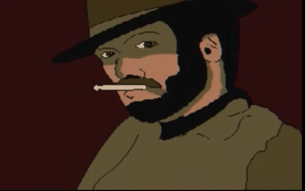 cigarette town The Man With Cigarette | A_Town_With_No_Name Wiki