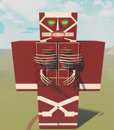 attack on titan colossal titan minecraft