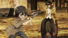 Levi with Kenny in the Underground