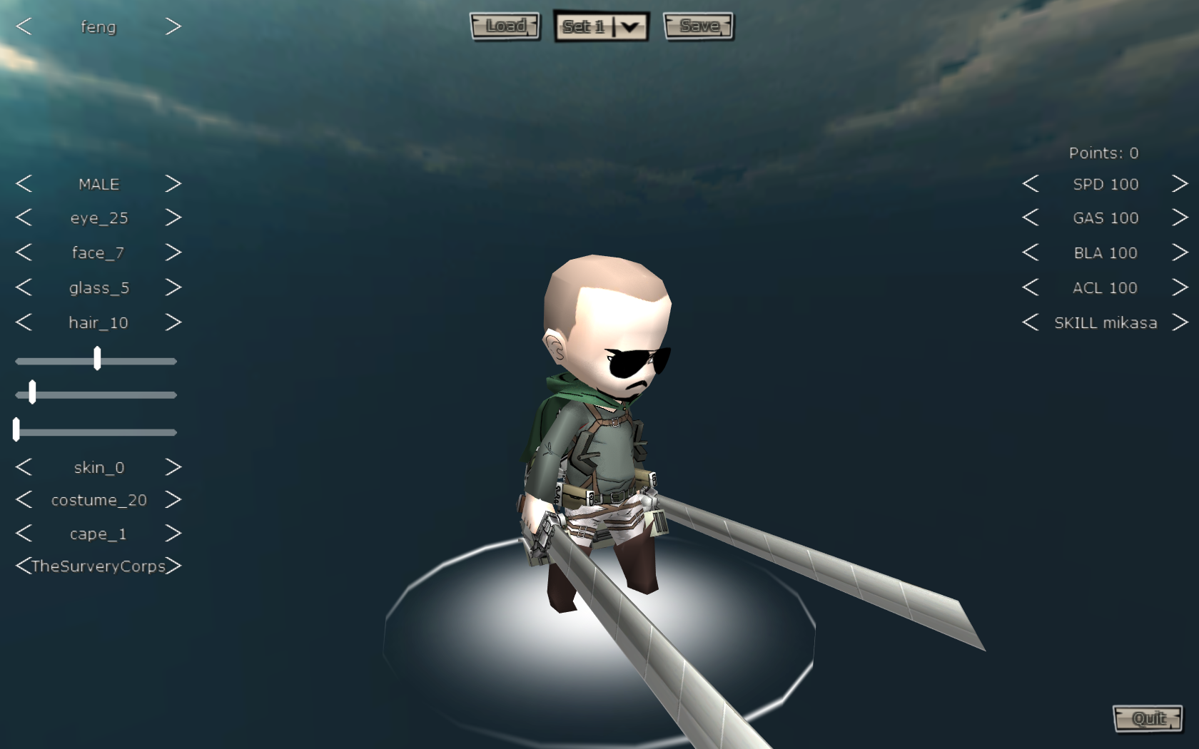 Feng Lee, Attack On Titan Tribute-Game Wiki