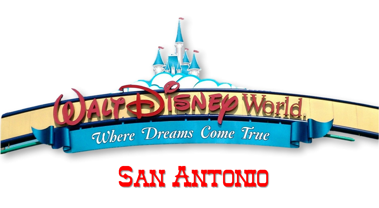 walt disney world where dreams come true logo