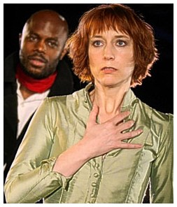 Christopher Obi and Lia Williams
