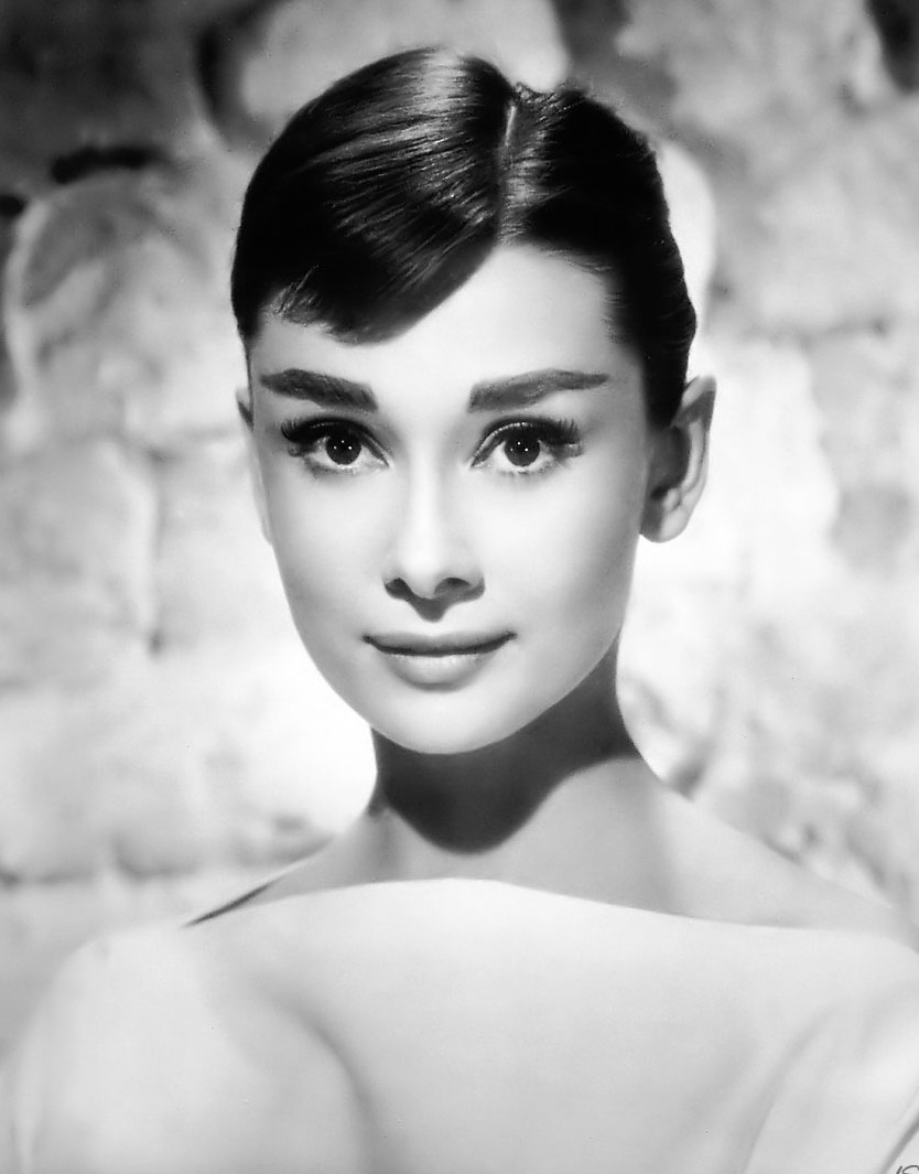 audrey hepburn old and young