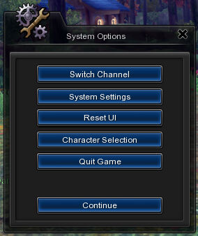 How to change your game settings