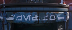 Derelict Hangar sign