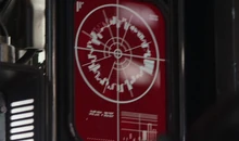 Scarif monitor — note that this one can only be read on a big screen