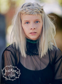 Aurora Daily  Aurora hair, Aurora aksnes, Hairstyle