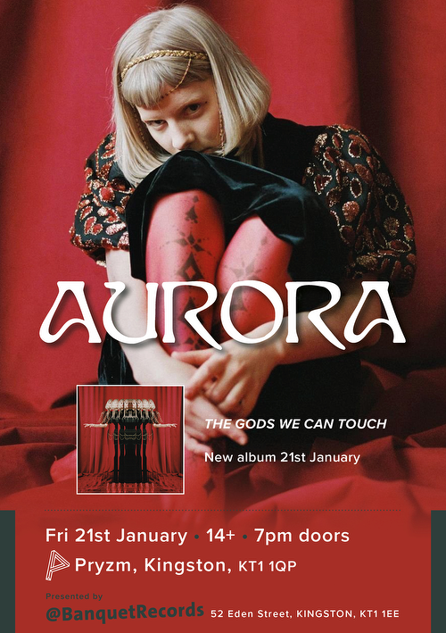  Aurora Aksnes - Cure For Me Poster Retro Metal Tin