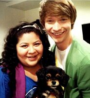 Raini and Calum and Pixie