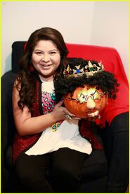 Raini Rodriguez pumpkin