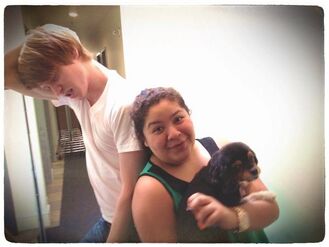 Calum, Pixie, and Raini