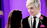 Austin making Ally giggle <3