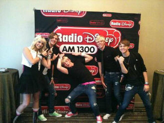 R5 at Radio Disney