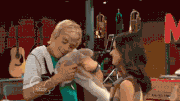 Ally gives Austin Dougie the Dolphin