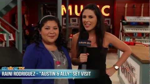 Raini Rodriguez Interview - "Austin & Ally" Set Visit