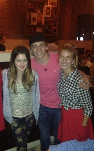 Raura with Caroline Sunshine