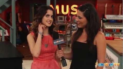Laura Marano Interview - "Austin & Ally" Set Visit