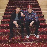 Austin Mahone and Jake Miller