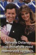 Tony barber and Delevene Delaney on sale of the century mid 1980s 