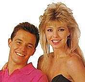 Cameron Daddo with hostess Kerrie friend