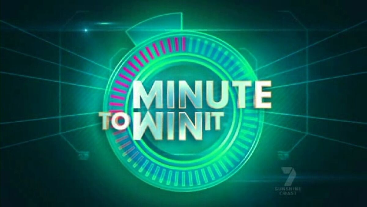 Minute To Win It, Australian Game Shows Wiki