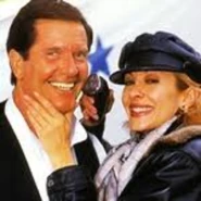 John Burgess (sans moustche) and Adriana Xenides in 1996