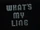 What's My Line?