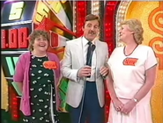 Ian turpie with contestants at the big wheel 