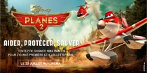 Plakat premiery filmu Samoloty 2 w Paryżu, Francji