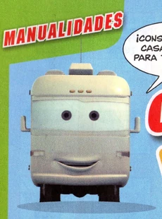 Kawałek sceny z magazynu Auta: Świat na Kółkach ze strony 28 na którym widać