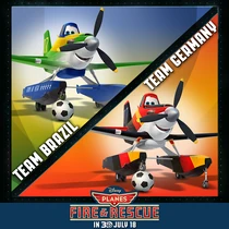 Drużyna Brazyli kontra drużyna Niemiec