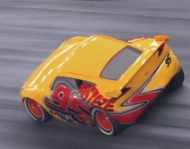 Cruz Ramirez podczas wyścigu Floryda 500 