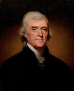 Thomas Jefferson official presidential portrait