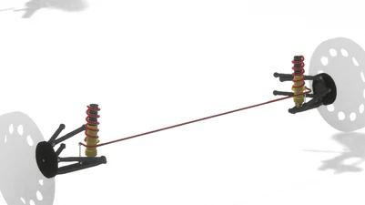 Rear multi-link suspension