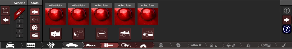 Paint selector