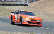 Tony Stewart 2005 at Infineon photo D Ramey Logan