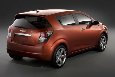 Chevy's Angry-Looking 2012 Aveo Sedan Revealed in Leaked Photos