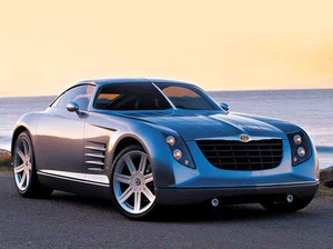 Chrysler crossfire front angle