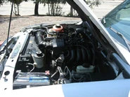 Mazda B-Series engine, seen from the left side