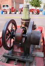 One-cylinder gasoline engine (c. 1910).