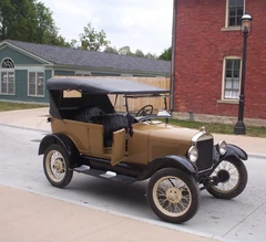 The  was the first commercial flex-fuel vehicle. The engine was capable of running on  or , or a mix of both.