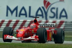 Ferrari 2002 Malaysia Schumacher